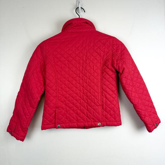 Vineyard Vines Pink Quilted Jacket Womens Cotton Nylon - M - Picture 5 of 8